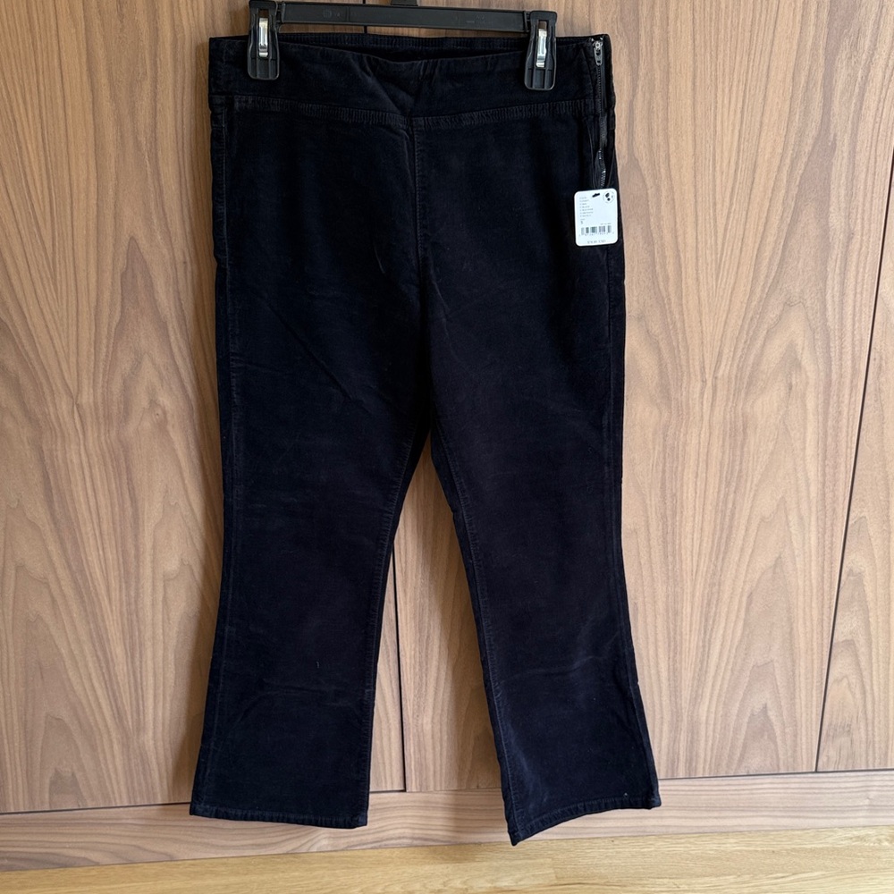 Black Velvet Pants